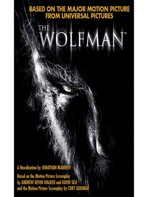 Title details for The Wolfman by Jonathan Maberry - Available
